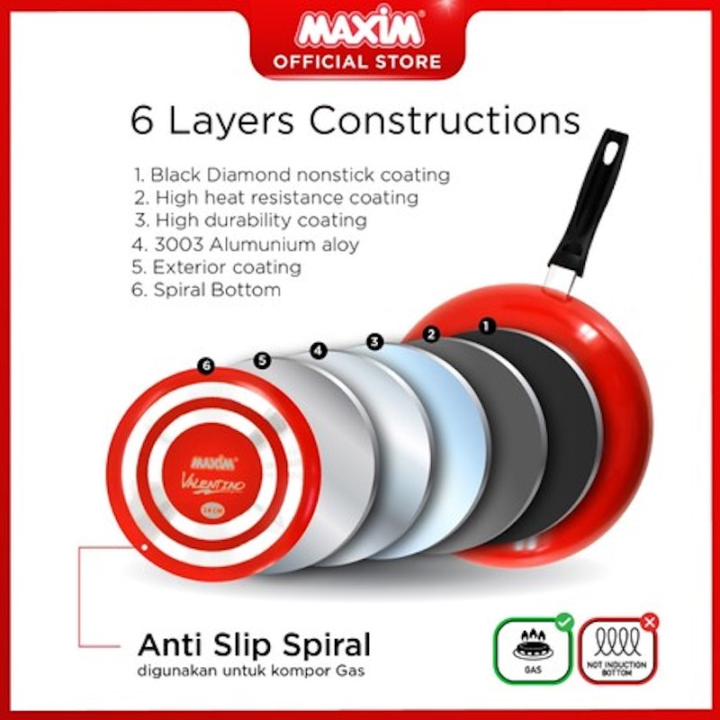 Maxim Valentino Fry Pan 22 cm 3