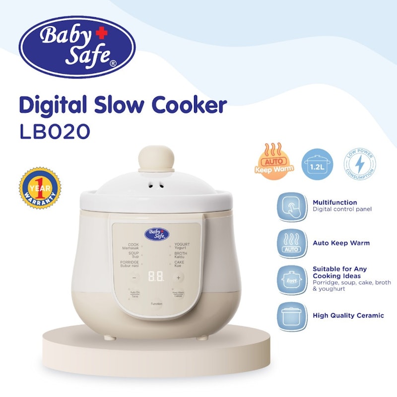 Baby Safe Digital Slow Cooker 2
