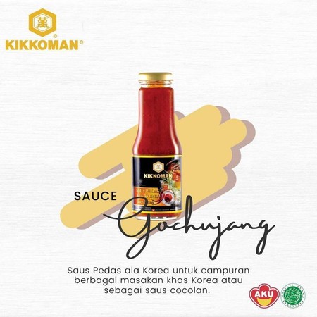 Kikkoman Akufood Indonesia Kikkoman Gochujang Saus Pedas ala Korea 300 gr