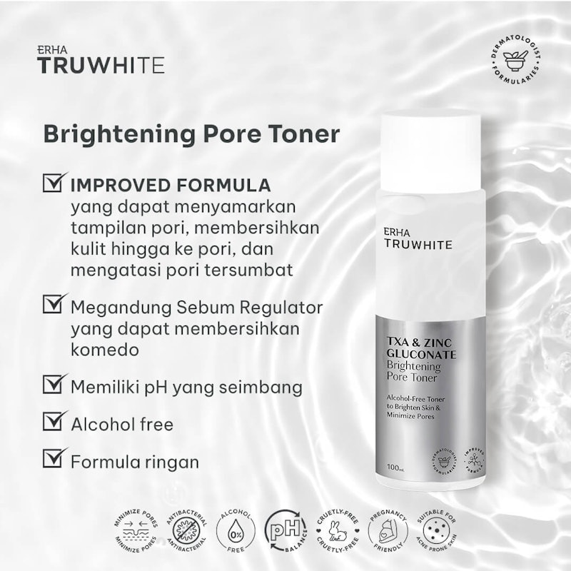 TXA & Zinc Gluconate Brightening Pore Toner 3