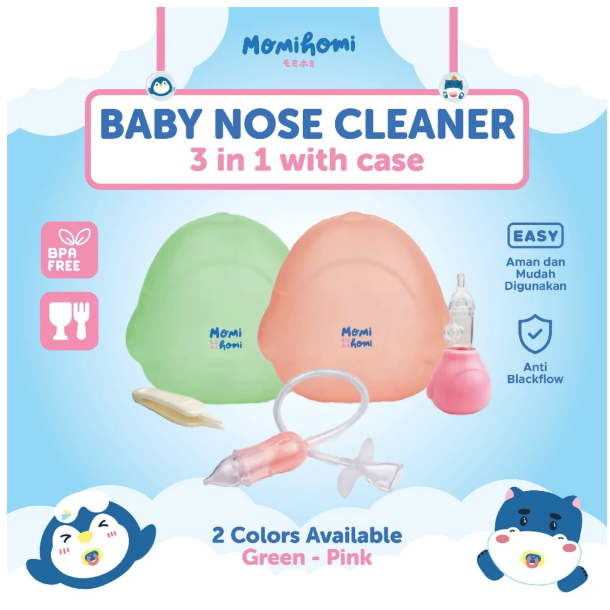  Momi Homi Baby Nose Cleaner 3 in 1 with Case 3008