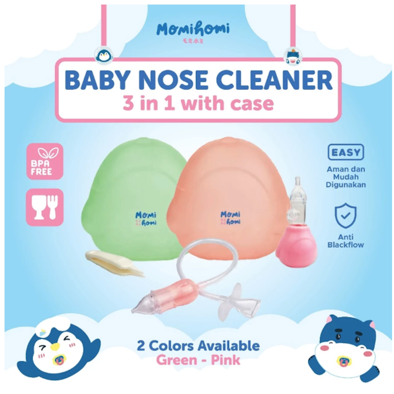 Momi Homi Baby Nose Cleaner 3 in 1 with Case 2