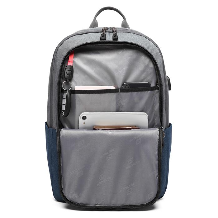 Global Utama Sentosa Navy Club Tas Ransel Laptop 817