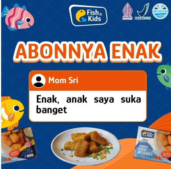  Fish n Kids Abon Lele Original