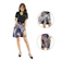 SB Collection Celana Pendek Shefira Hotpants Rok Batik Casual Wanita 1