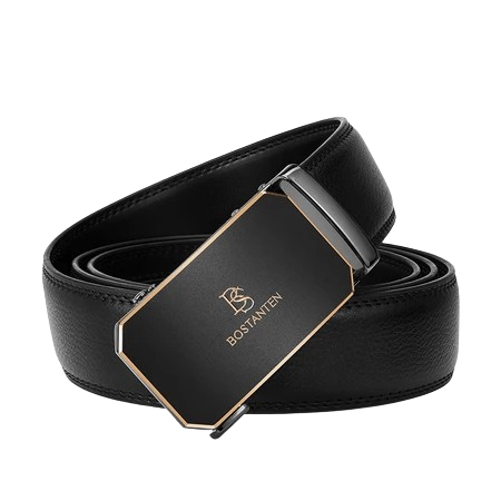 BOSTANTEN Ikat Pinggang Black Gold