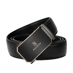 BOSTANTEN Ikat Pinggang Black Gold