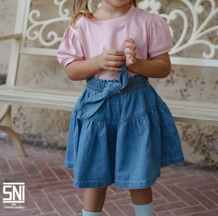 Alpinika Unggul LIBBY Bella Skort Rok Jeans Pita 