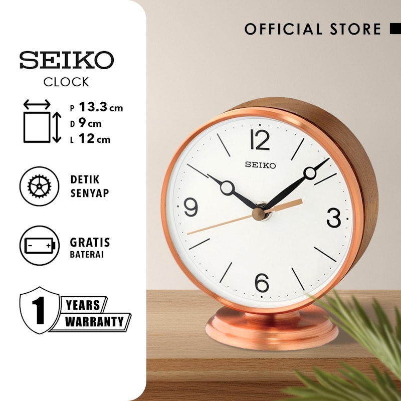 Seiko Jam Beker Kayu P Rose Gold 5