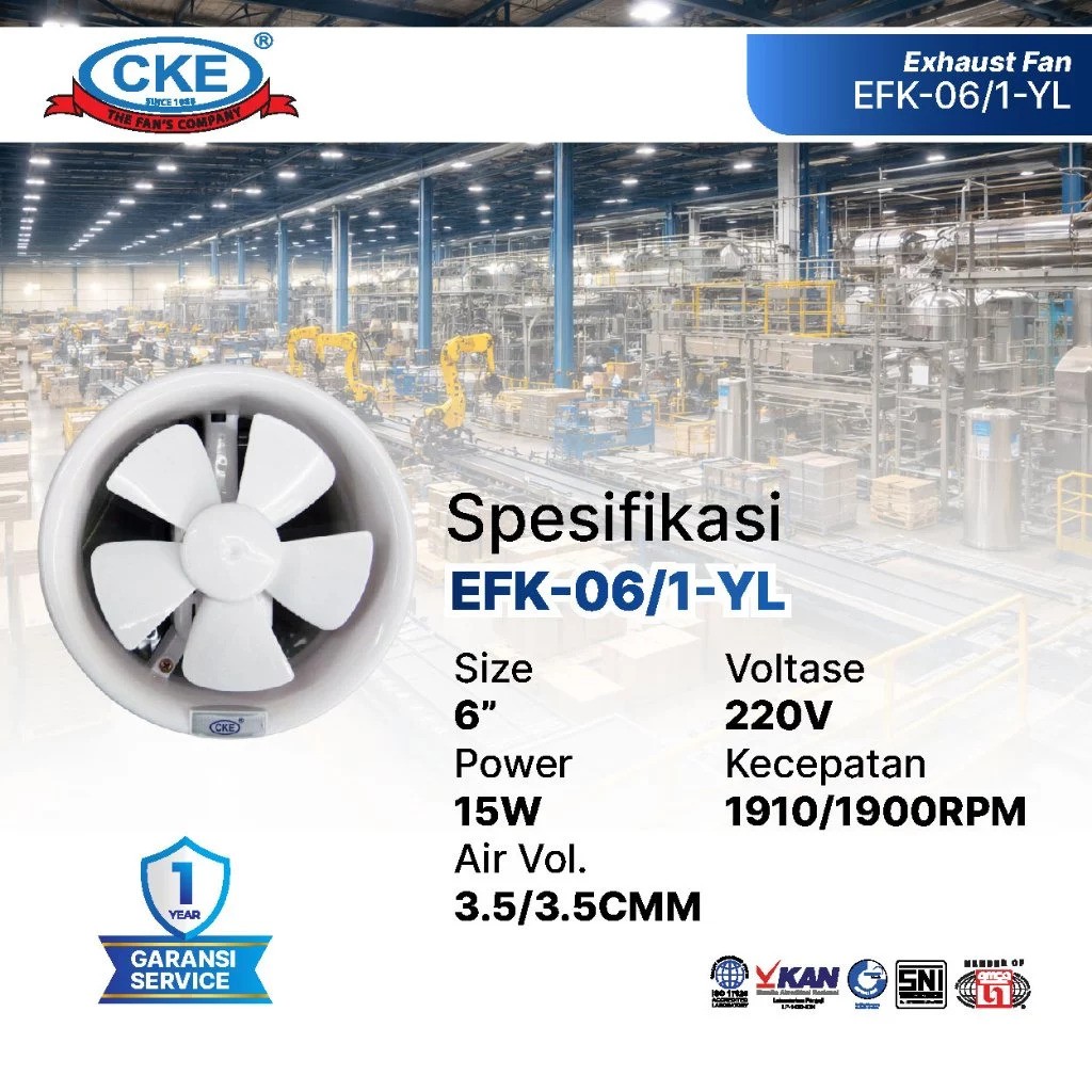 CKE Exhaust Kaca 2