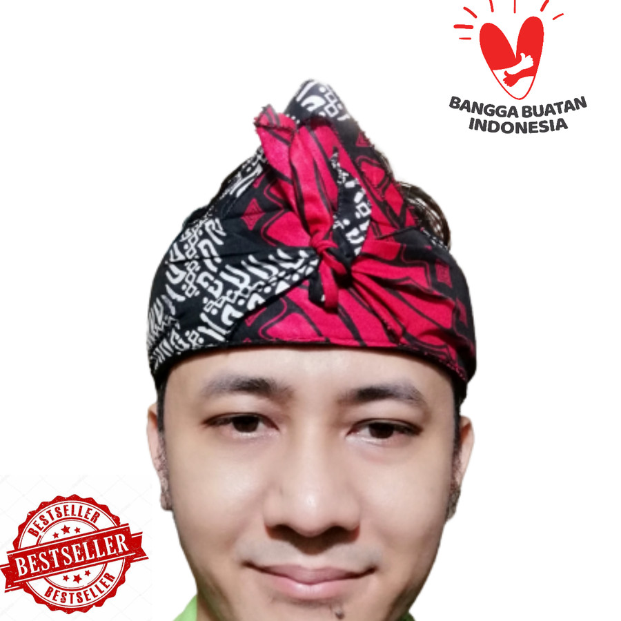 Batik Njawani Iket Sunda / Totopong / Udeng Sunda