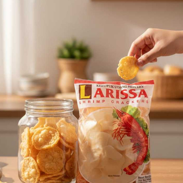 Larissa Kerupuk Udang 500 g 5