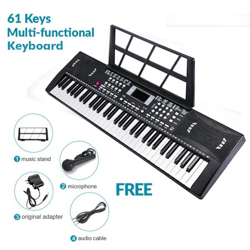 Rixton 61 Keys Electric Keyboard 3