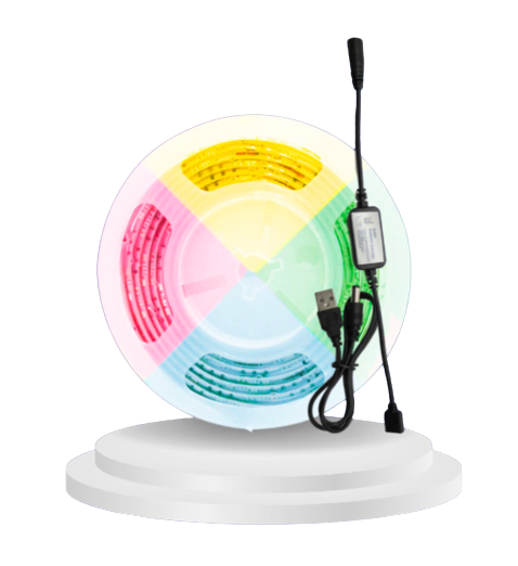 Lampu LED Light Strip RGBW + USB Bluetooth Connection