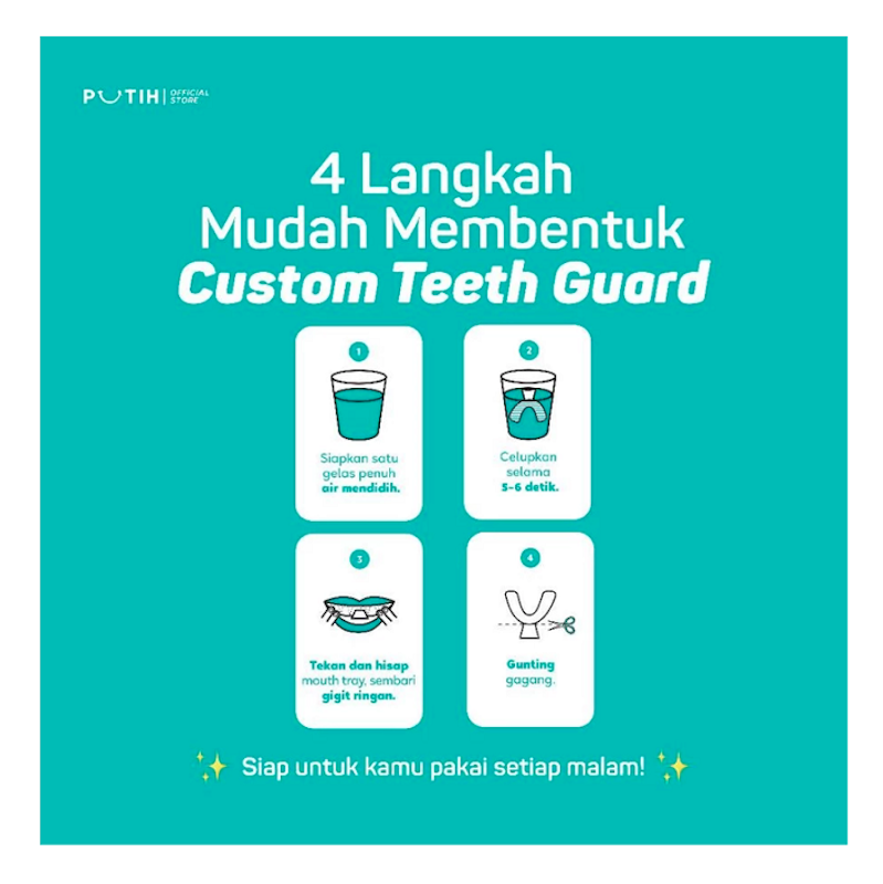 Putih Teeth Guard 4
