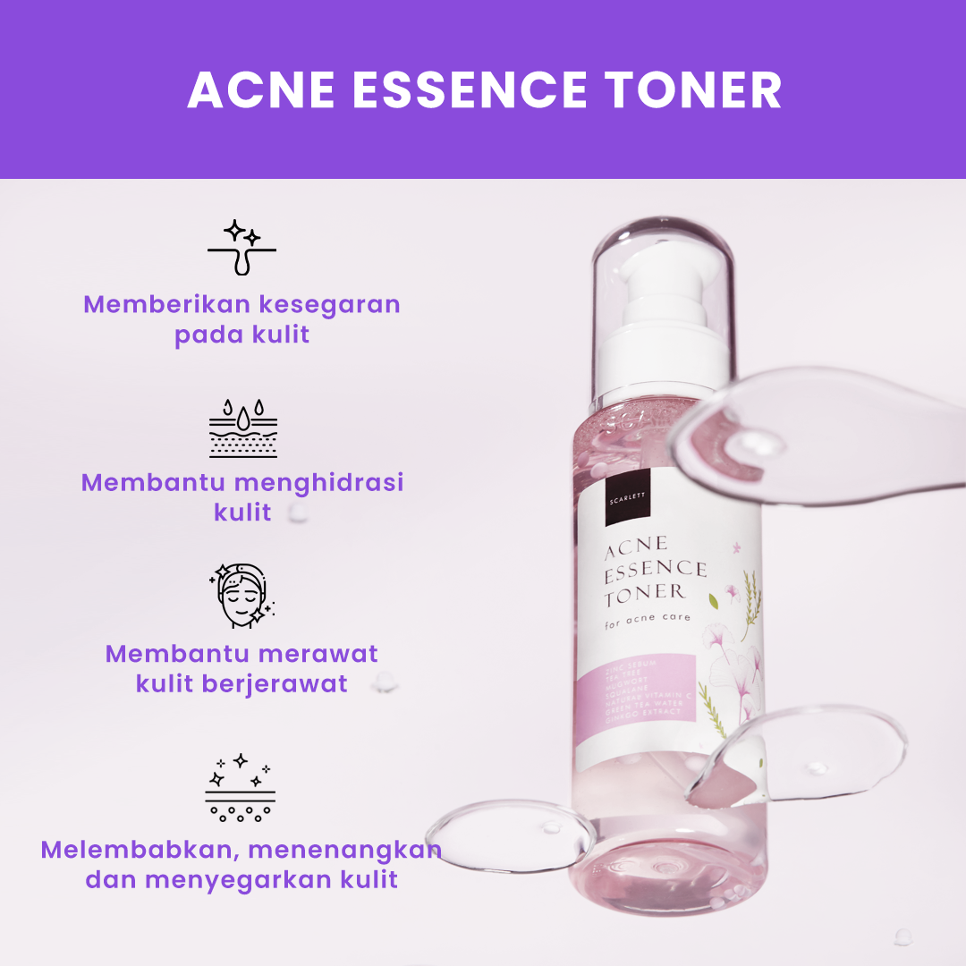 Scarlett Whitening  Acne Essence Toner