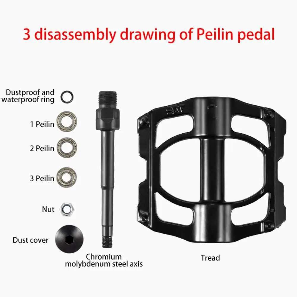 SUBOGDG Pedal Sepeda 4 Bearing 5