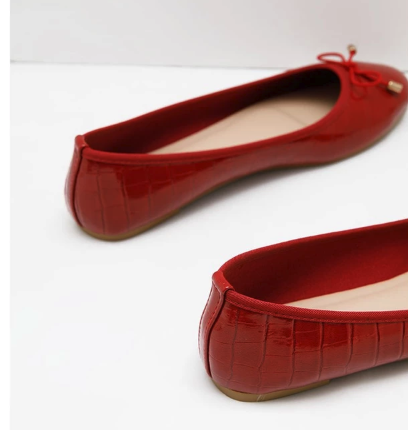Berrybenka  Berrybenka Sepatu Flatshoes Sofia Fana Bow