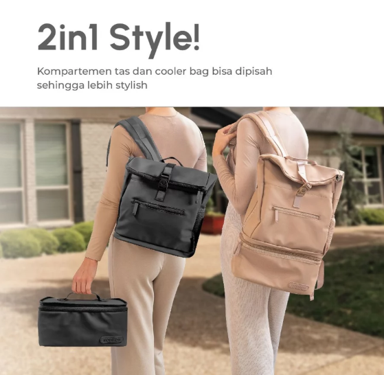 TNP Maternity And Baby Trading MOOIMOM® 2in1 Tas Bayi & Cooler Bag