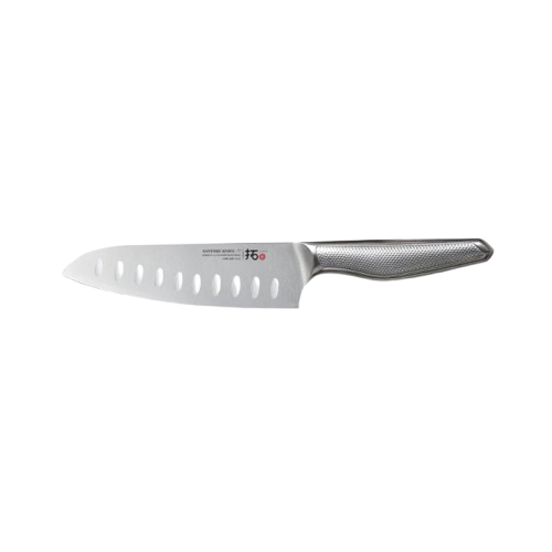 TURWHO Knife German Stainless Steel Unibody Santoku  1