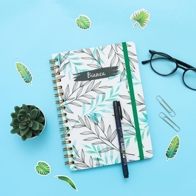 Bukuqu Notebook Spiral FLORAL 02
