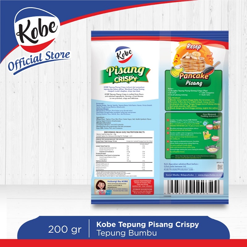 Kobe Tepung Pisang Goreng Crispy 3