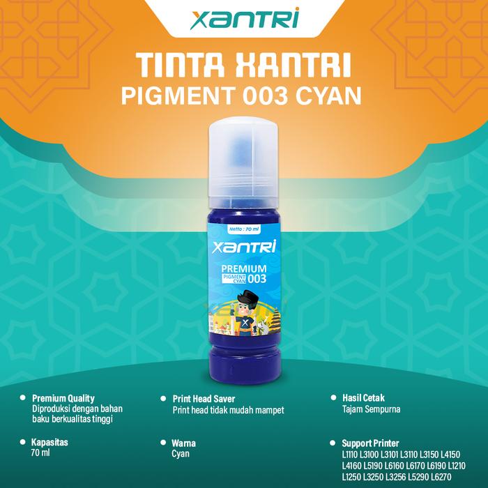 Xantri Teknologi Indonesia Xantri Pigment Ink 003 