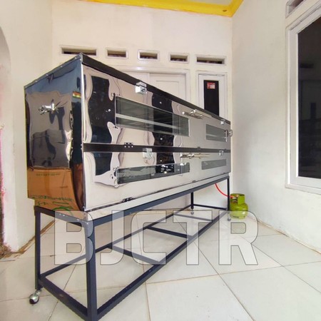  Oven Gas Stainless Steel 150x55x70
