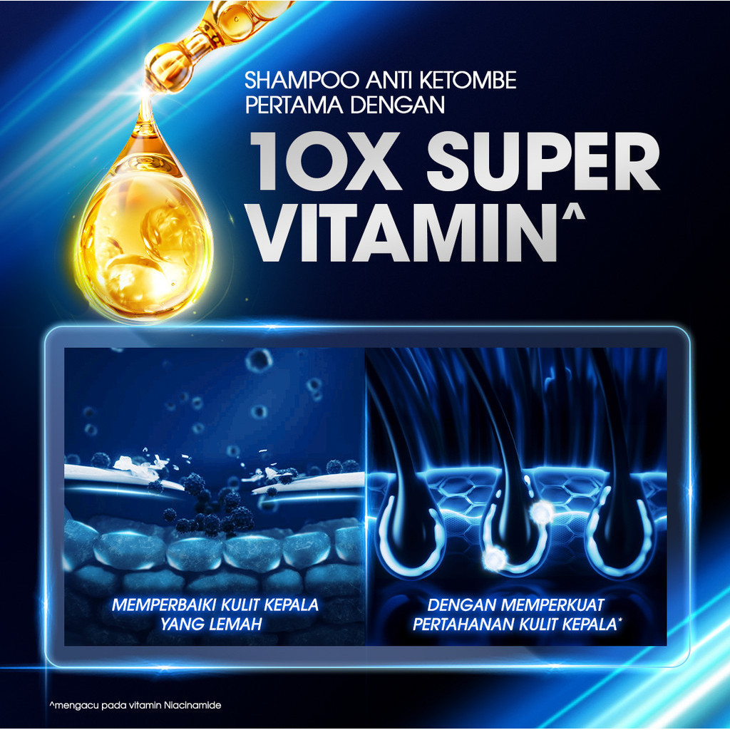 Unilever  Sampo CLEAR Menthol Segar