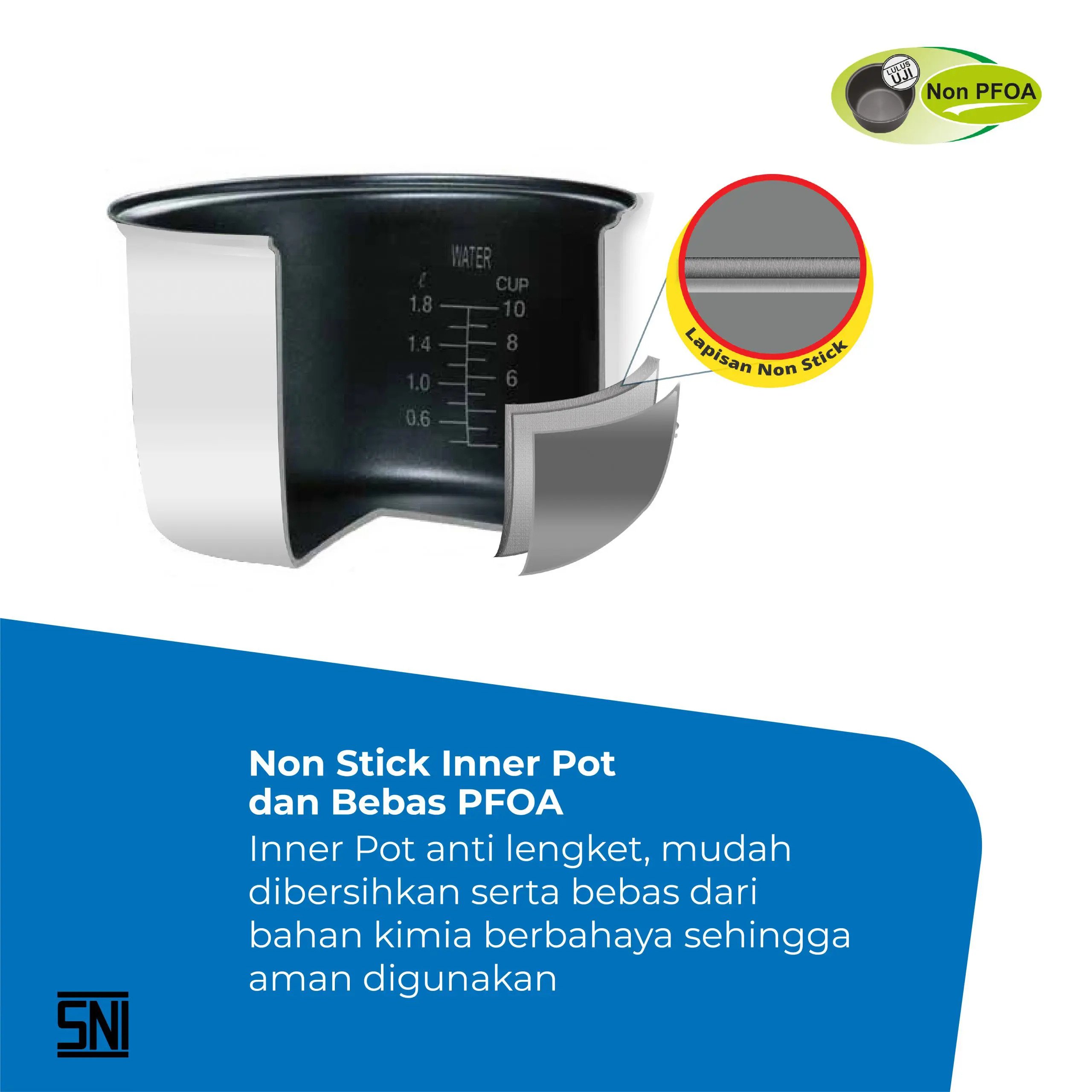 Kencana Gemilang Miyako Magic Warmer Plus  MCM-509