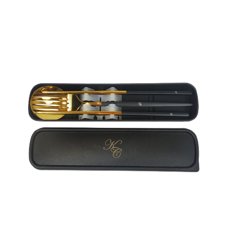 Set Alat Makan Stainless - Grafir Cutlery Custom Nama 3