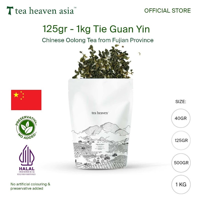 Tea Heaven Tie Guan Yin Original Chinese Oolong Tea 5
