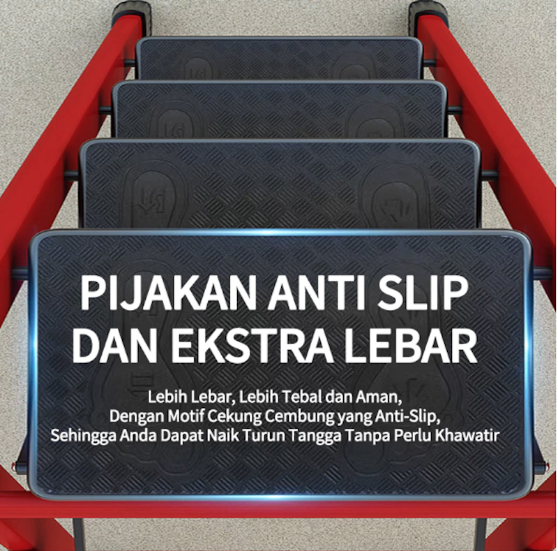 ECOSEN Household Steel Ladder 3 Layer 4