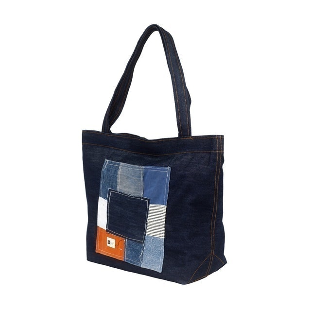 Tote Bag - Denim Raw Handmade