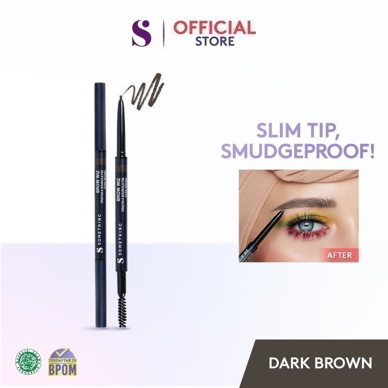 Royal Pesona Indonesia SOMETHINC BROW WIZ Retractable Eyebrow Gray Brown
