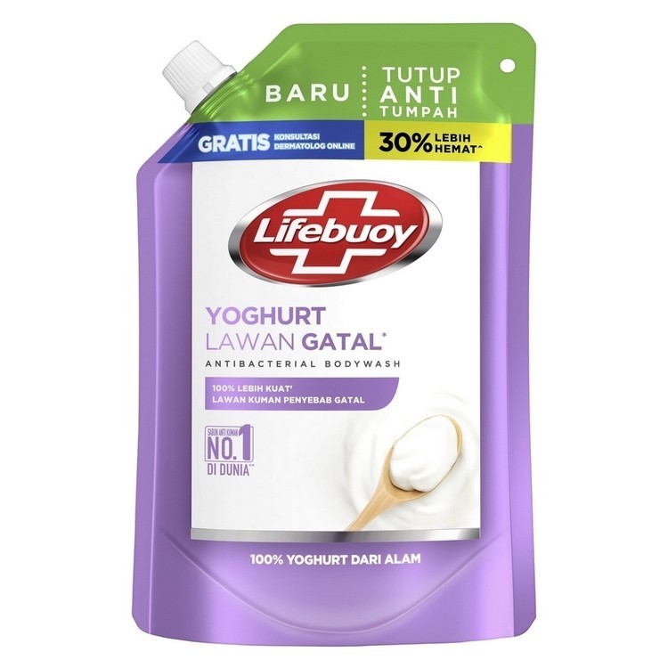 Lifebuoy Sabun Cair Anti Bakteri Yoghurt Care