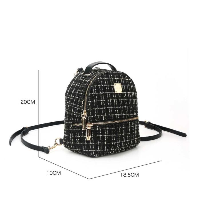 KIMURA CARNU Kimura Carnu Tas Ransel Wanita Rajut 6127