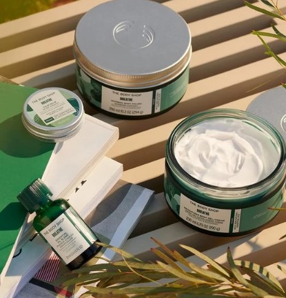 The Body Shop  Breathe Weightless Body Gel-Cream - Eucalyptus & Rosemary