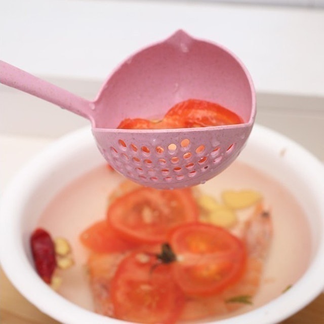 Vintage Story Shabby Centong Sendok Soup Saring Kuah 2 in 1