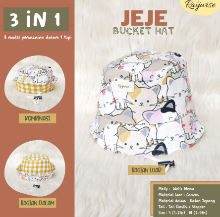 Raywise JEJE Bucket Hat