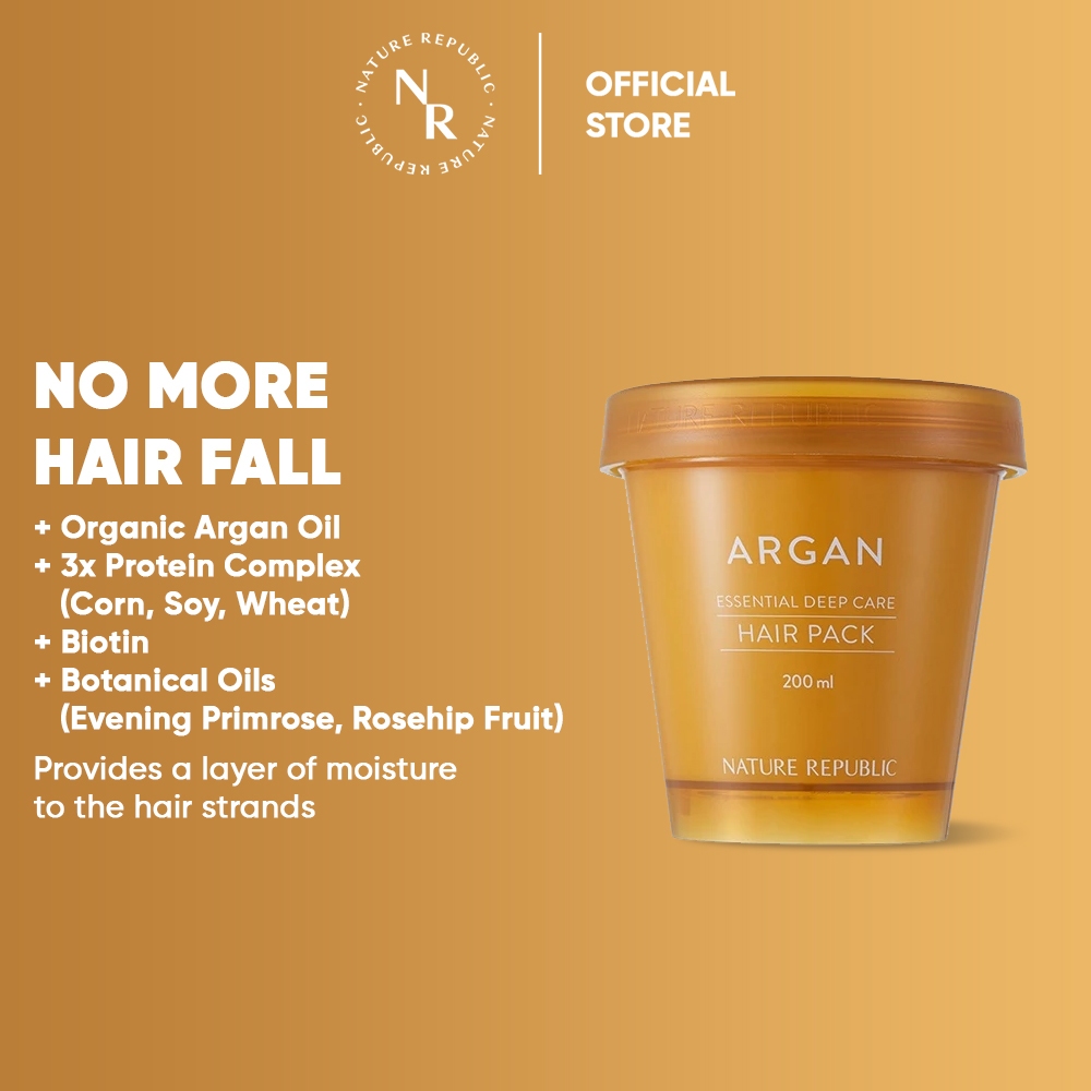 Nature Republic Nature Republic Argan Essential Deep Care Hair Pack