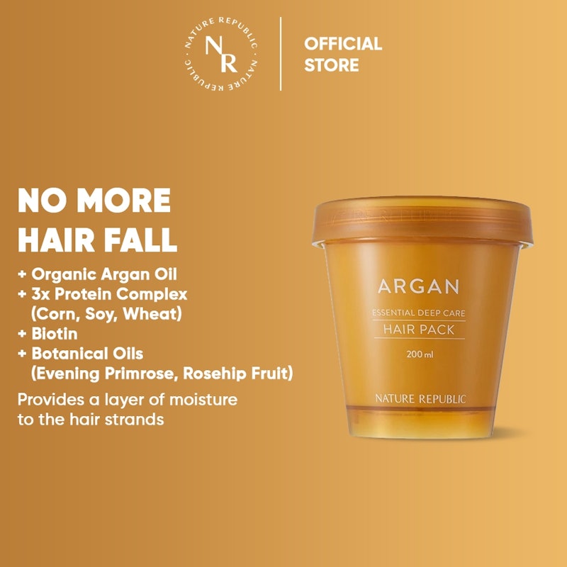 Argan Essential Deep Care Hair Pack 3
