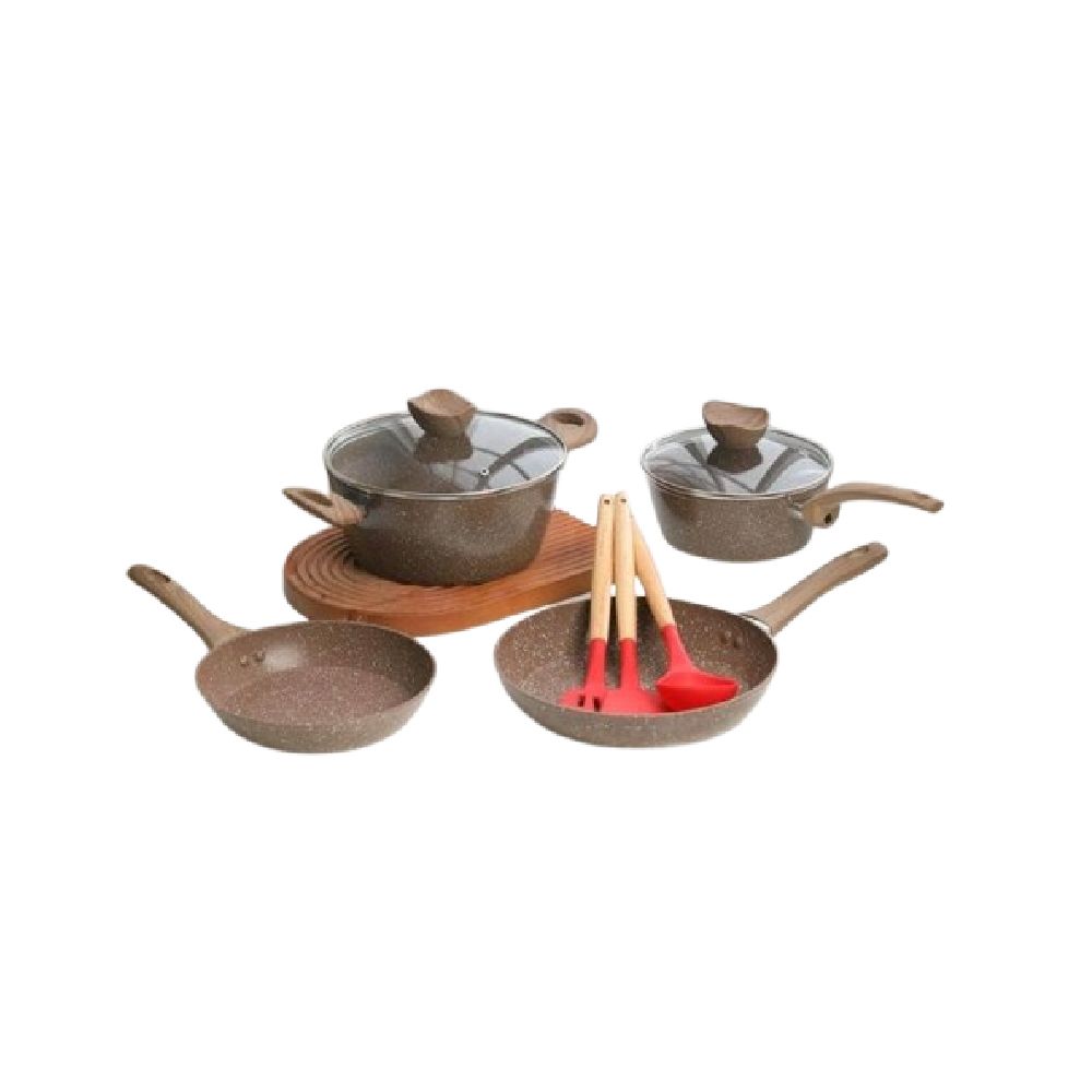 Hommix Granite Cookware Set
