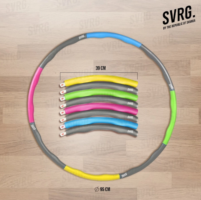 The Republic of Svarga SVRG Adjustable Hoola Hoops