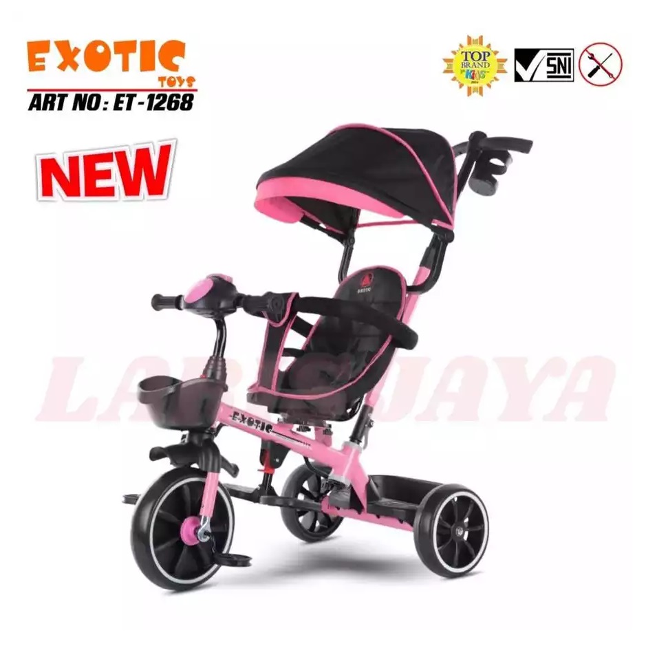 Pacific Indah Pratama Exotic Sepeda Roda Tiga Anak ET-1268