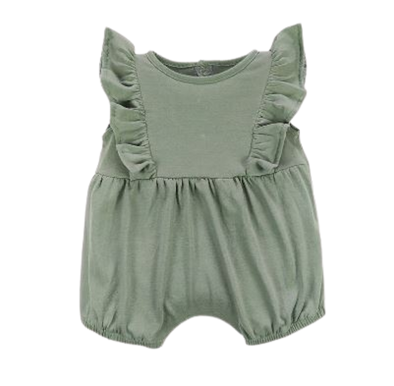 Homewear Romper Bayi Perempuan Ruffle HRD1