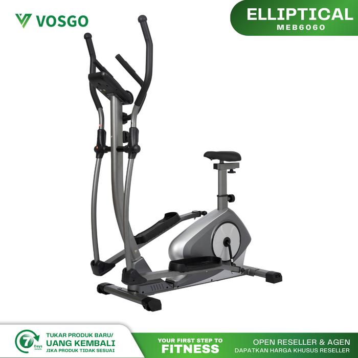 Vosgo Fitness Elliptical Magnetic Bike 2