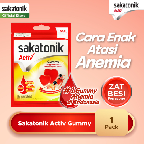 Saka Farma Laboratories Sakatonik Activ Gummy