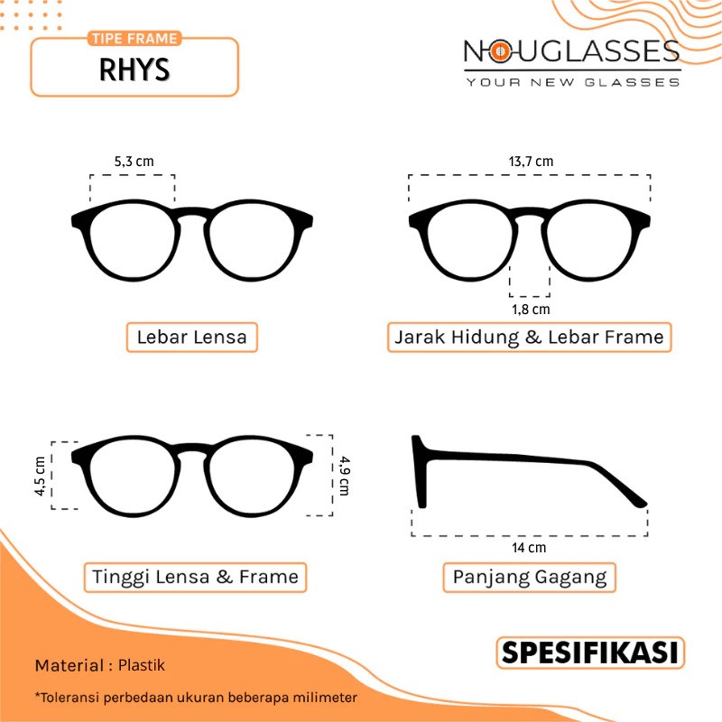 Nouglasses RHYS Black Glossy 3
