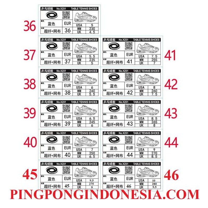 Yinhe Table Tennis Shoes 5